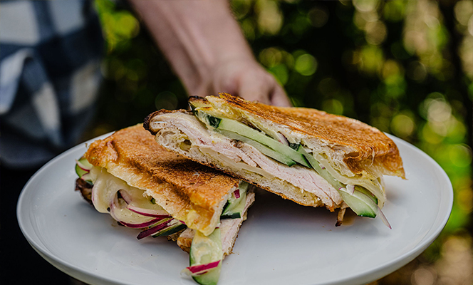 homemade sandwich offerings at Jackson's Kitchen